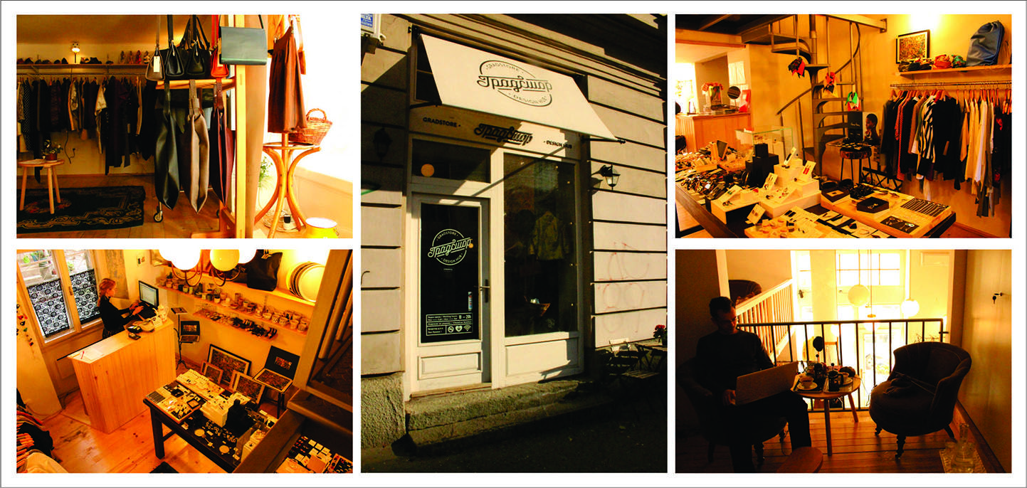 Gradstore design hub is store where you can find designed manufactured goods. First stop on this shopping tour.